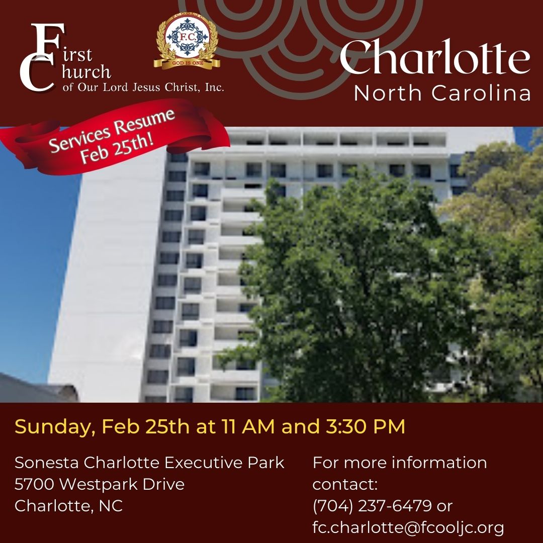 Read more about the article February 25, 2024 – Charlotte, NC / Services Resume