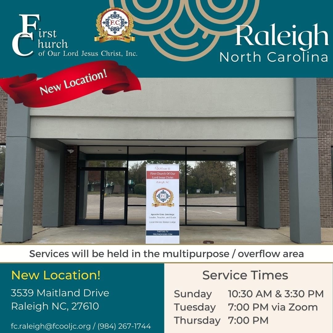 Read more about the article Raleigh, NC / New Location