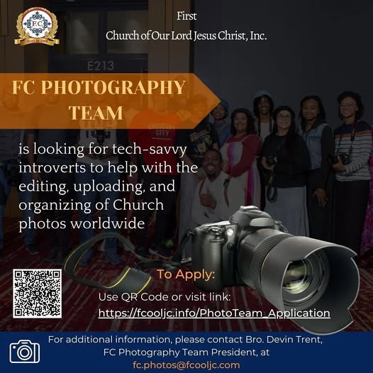 Read more about the article FC Photography Team (Looking For Tech Savvy Introverts)