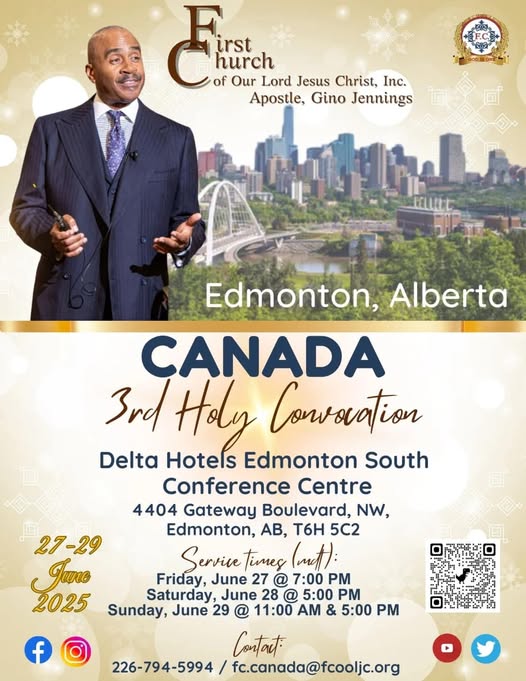 Read more about the article June 27th – 29th, 2025 – Canada / 3rd Holy Convocation