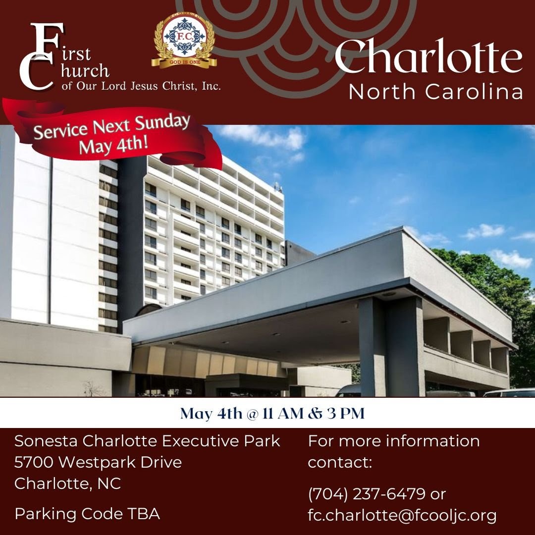 Read more about the article Charlotte, NC – Service Updates / May 4, 2025