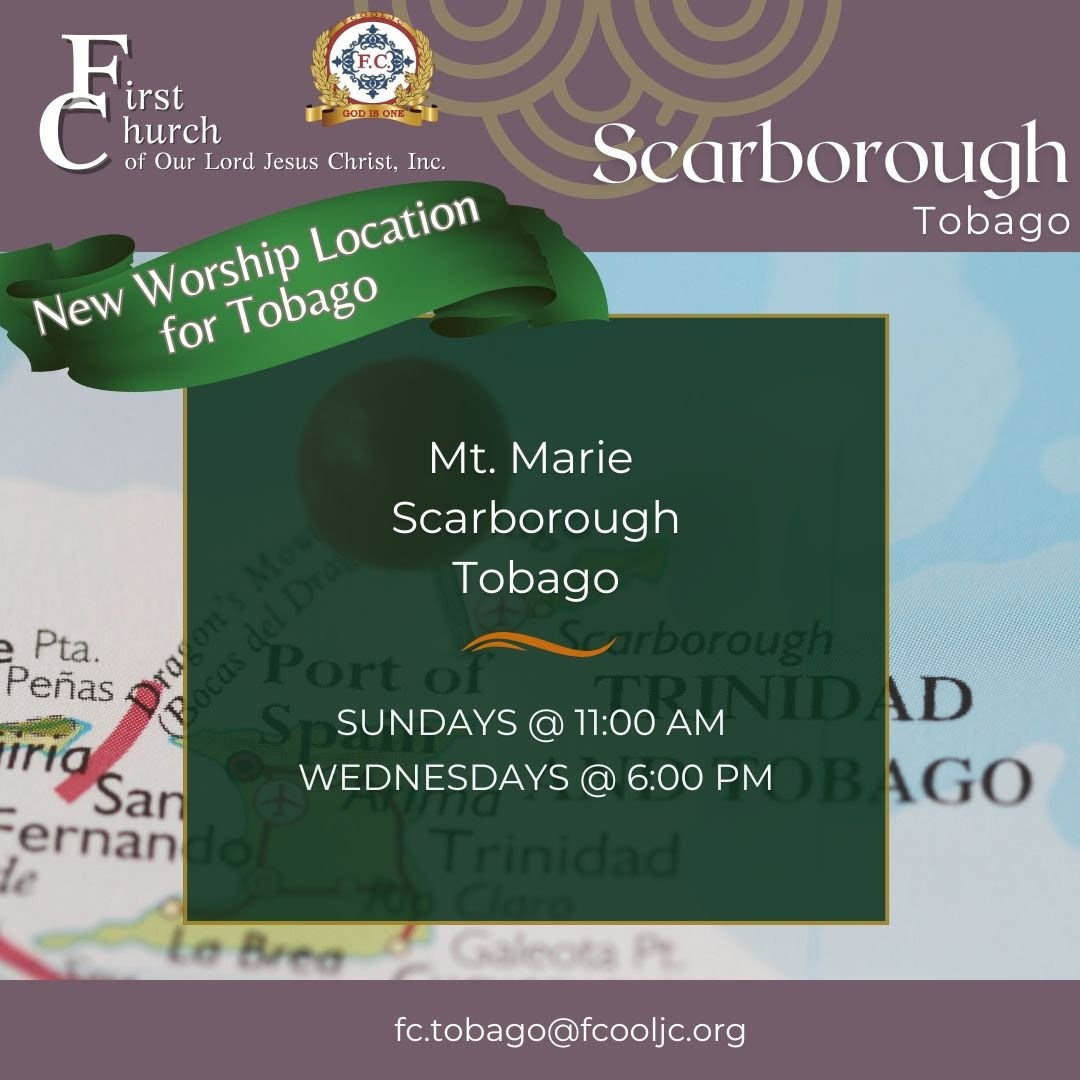 Read more about the article New Worship Location for Tobago