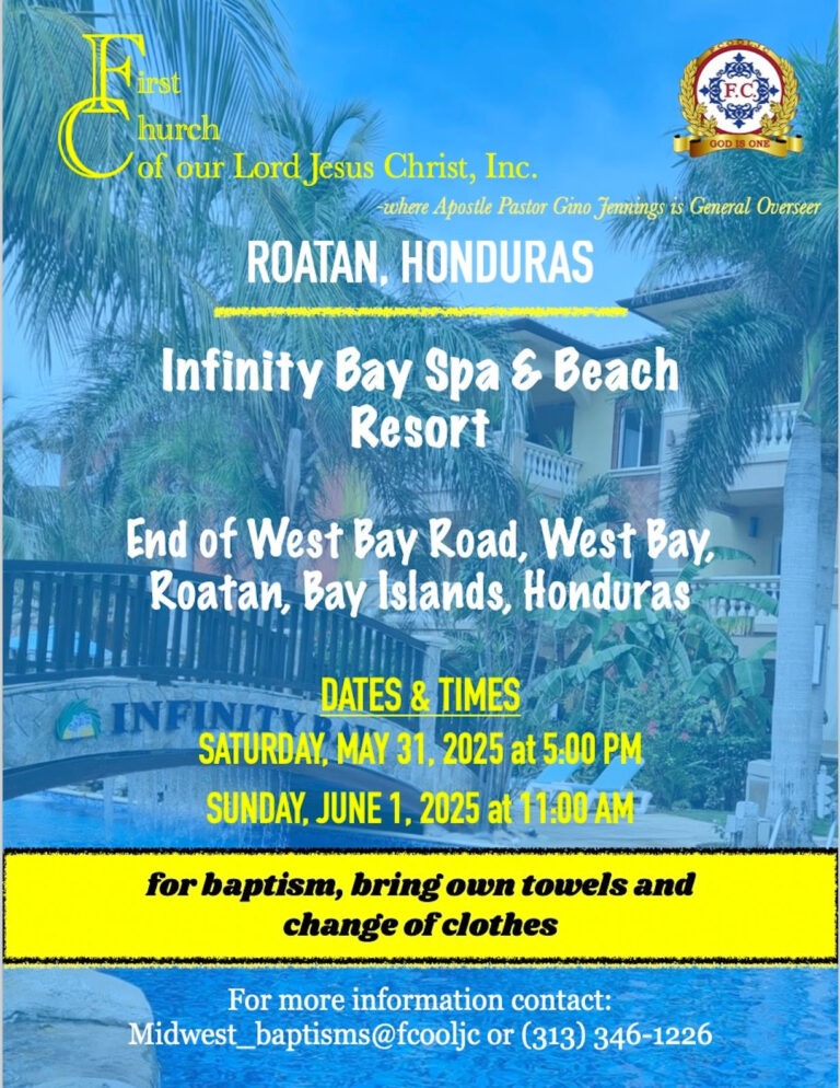 Read more about the article May 31, & June 1, 2025 – Roatan, Honduras / Baptism